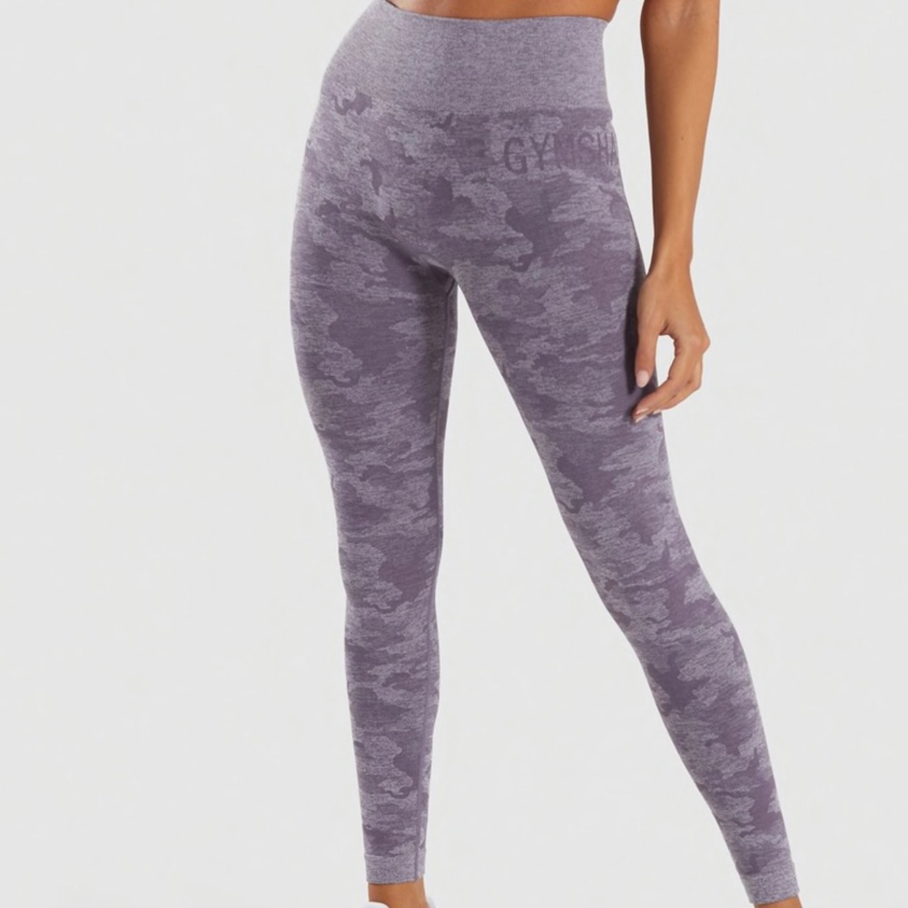 Gymshark Women Camo Seamless Leggings